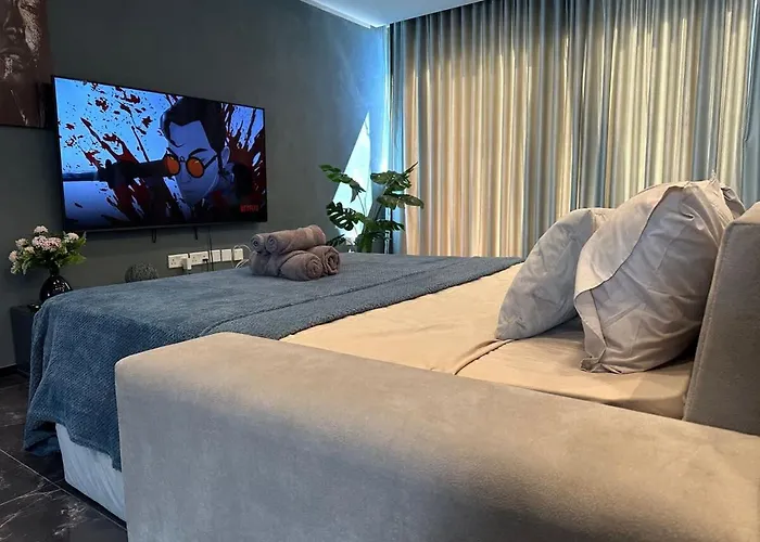 דירה Private Pool Luxury Penthouse *